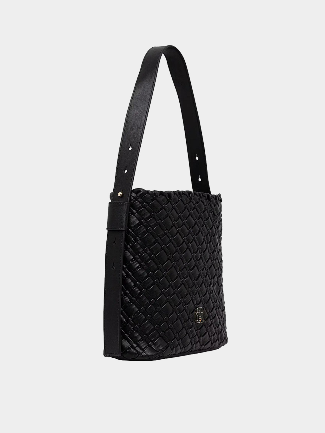 Сумки Tommy Hilfiger TH BRAIDED SHOULDER BAG модель AW0AW18160-BDS Фото