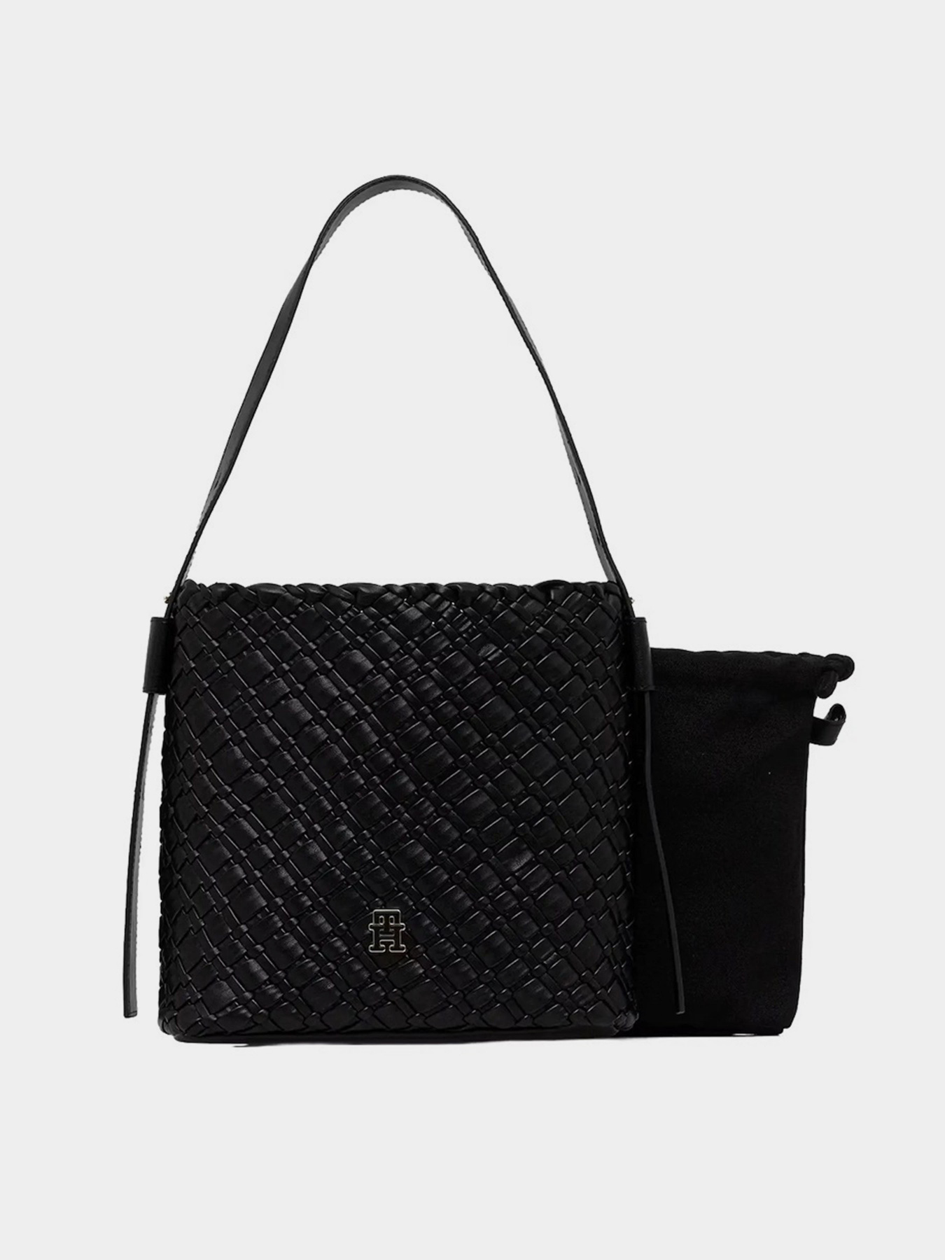 Сумки Tommy Hilfiger TH BRAIDED SHOULDER BAG модель AW0AW18160-BDS Фото
