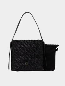 Сумки Tommy Hilfiger TH BRAIDED SHOULDER BAG модель AW0AW18160-BDS Фото