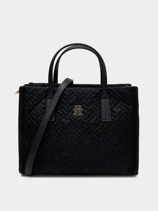 Сумки Tommy Hilfiger TH CITY MINI TOTE MONO NYLON модель AW0AW18162-BDS Фото