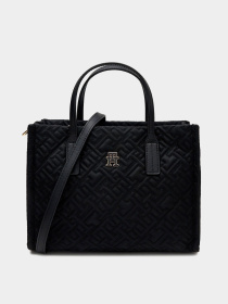 Сумки Tommy Hilfiger TH CITY MINI TOTE MONO NYLON модель AW0AW18162-BDS Фото