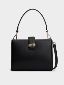 Сумки Tommy Hilfiger TH HERITAGE MINI SATCHEL модель AW0AW18286-BDS Сумки Tommy Hilfiger TH HERITAGE MINI SATCHEL модель AW0AW18286-BDS Фото