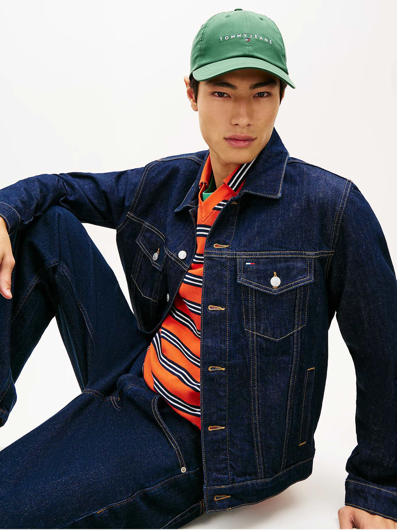 Шапки и кепки Tommy Hilfiger TJM LINEAR LOGO CAP модель AM0AM14198-MBL Шапки и кепки Tommy Hilfiger TJM LINEAR LOGO CAP модель AM0AM14198-MBL Фото