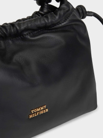 Сумки Tommy Hilfiger TH SOFT LEATHER MED CROSSOVER модель AW0AW18369-BDS Фото