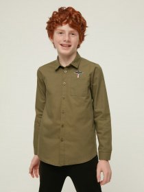 Рубашки Trendyol модель TKDAW22GO1166/Haki Фото