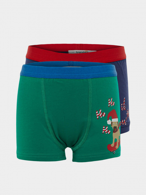 Нижня білизна Trendyol модель TKDAW23BX00000/Mavi-Yesil Фото