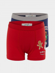 Нижня білизна Trendyol модель TKDAW23BX00002/Kirmizi-Mavi Фото