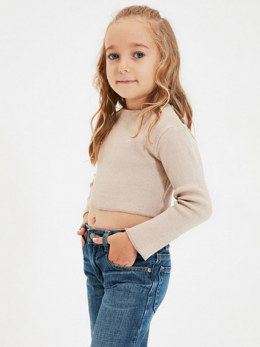 Свитры и кардиганы Trendyol модель TKDAW22BZ0696/Bej Фото