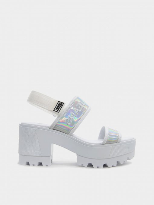 Босоніжки Tommy Hilfiger IRIDESCENT MID HEEL модель EN0EN01337-YBR Фото