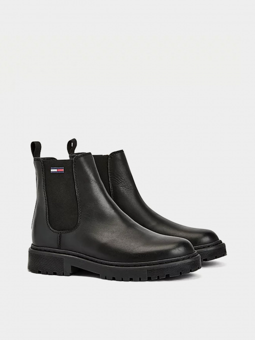 Ботинки и сапоги Tommy Hilfiger Branded Tape Chelsea модель EN0EN01577-BDS Фото