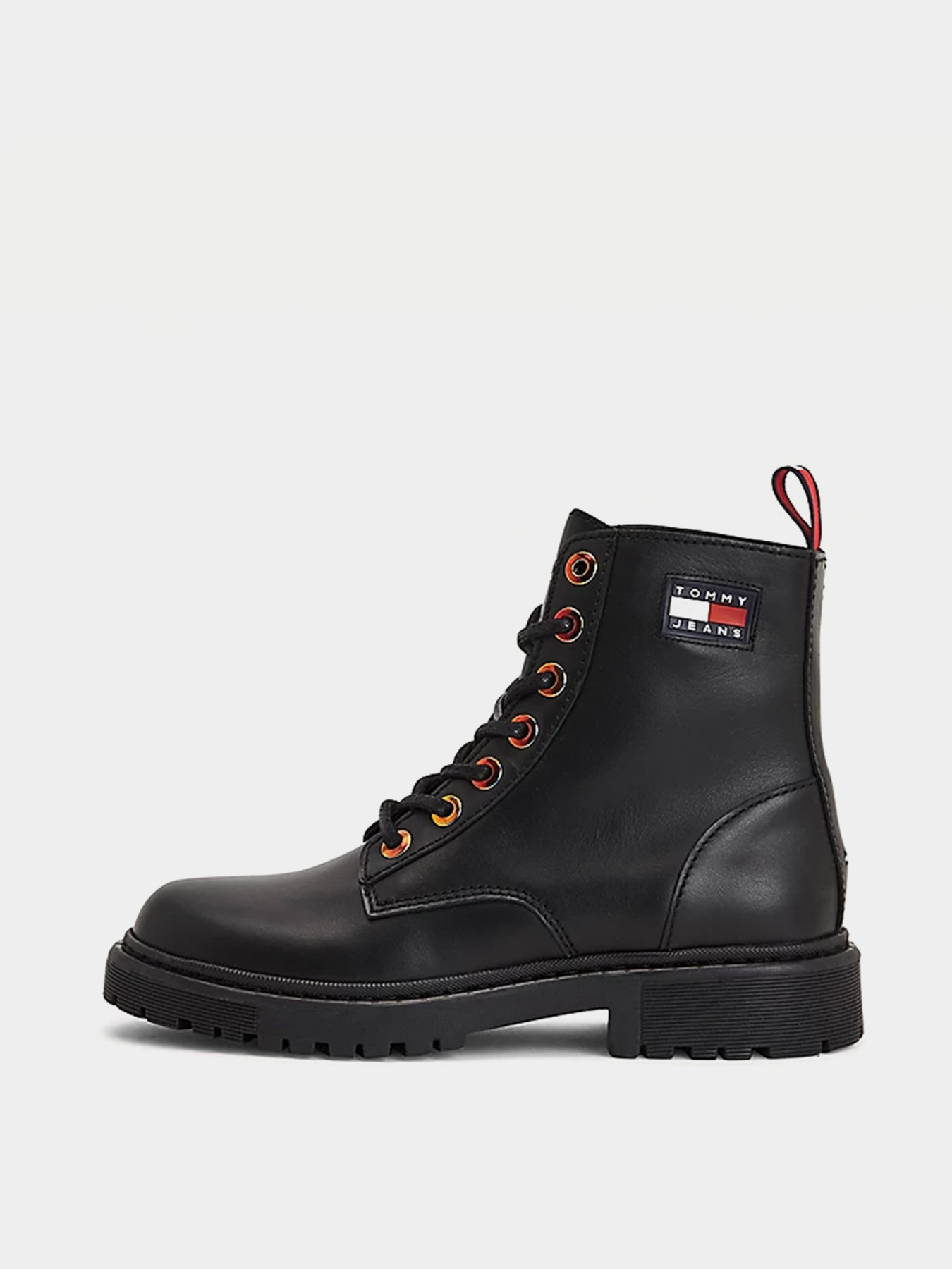 Ботинки и сапоги Tommy Hilfiger Iridescent Eyelets Flat модель EN0EN01537-BDS Фото