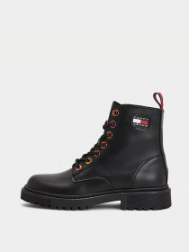 Ботинки и сапоги Tommy Hilfiger Iridescent Eyelets Flat модель EN0EN01537-BDS Фото