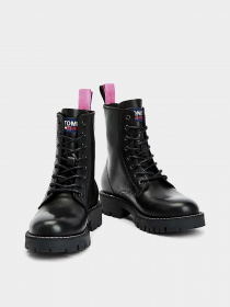 Ботинки и сапоги Tommy Hilfiger Leather Lace Up модель EN0EN01543-BDS Фото