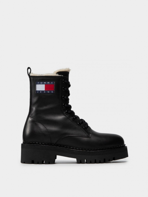 Черевики та чоботи Tommy Hilfiger Flag Lace Up модель EN0EN01609-BDS Фото