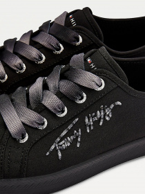 Кеды Tommy Hilfiger ESSENTIAL GRADIENT SIGNATURE LOGO TRAINERS модель FW0FW05802-BDS Фото