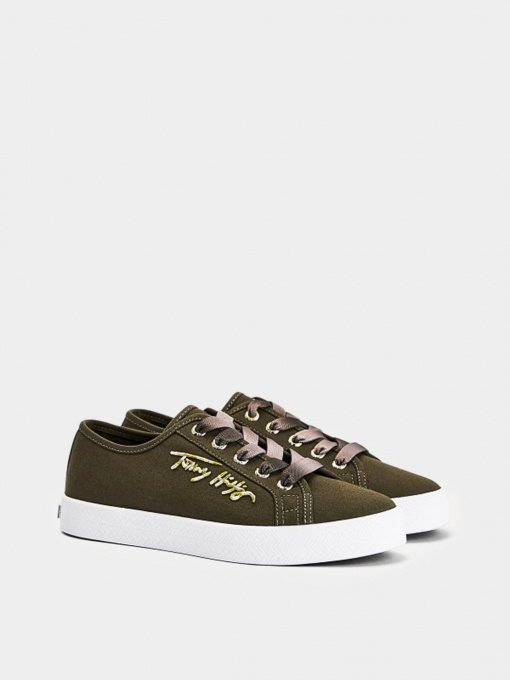 Кеды Tommy Hilfiger ESSENTIAL GRADIENT SIGNATURE LOGO TRAINERS модель FW0FW05802-RBN Фото