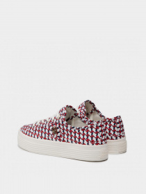 Кеды Tommy Hilfiger SIGNATURE PRINT FLATFORM TRAINERS модель FW0FW05804-0K5 Фото