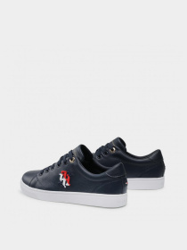 Кеды Tommy Hilfiger LEATHER MONOGRAM TRAINERS модель FW0FW05794-DW5 Фото