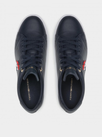 Кеды Tommy Hilfiger LEATHER MONOGRAM TRAINERS модель FW0FW05794-DW5 Фото