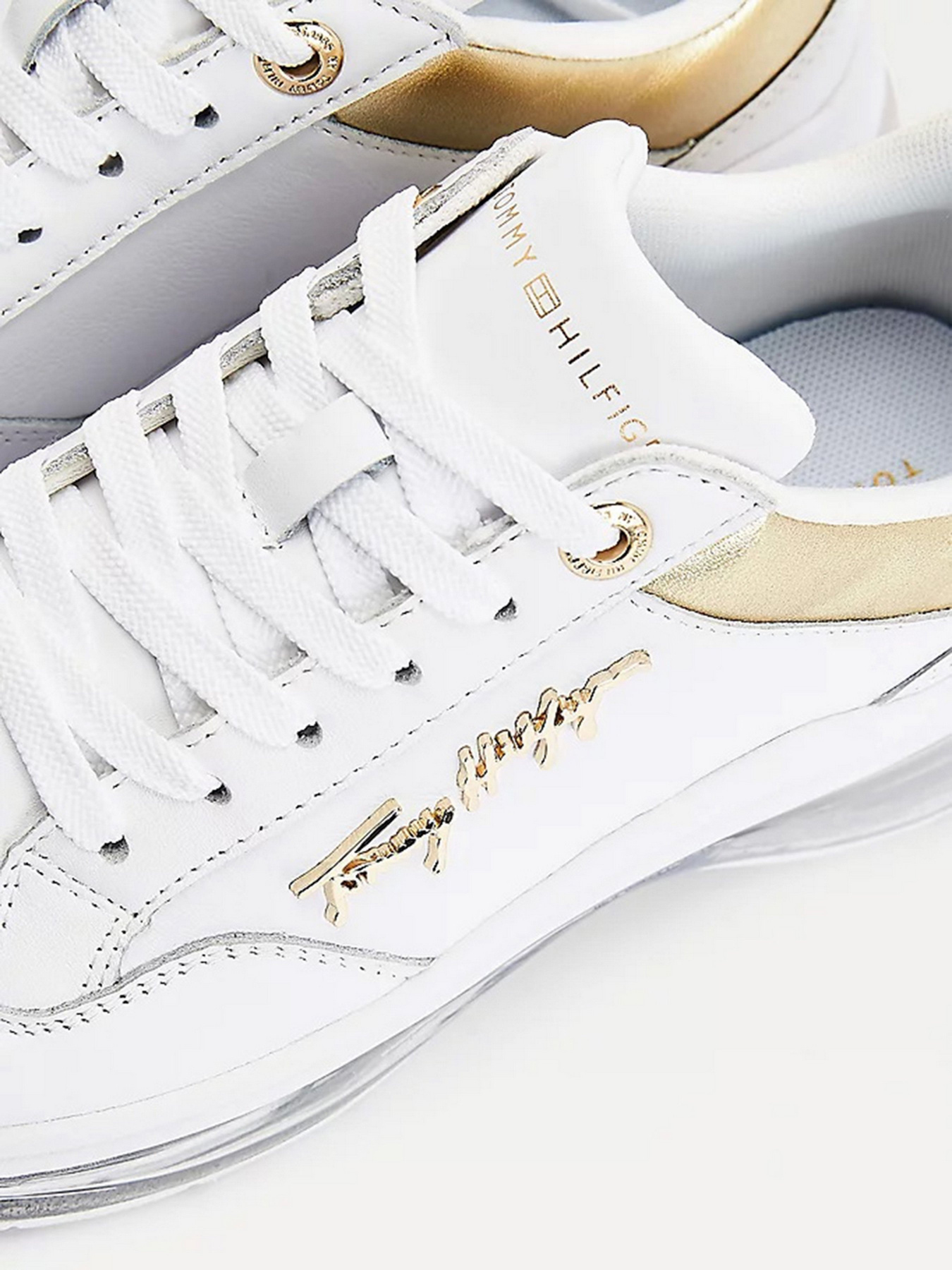 Кросівки Tommy Hilfiger AIR BUBBLE SIGNATURE METALLIC TRAINERS модель FW0FW05797-YBR Фото