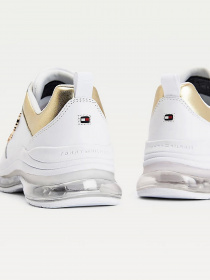 Кросівки Tommy Hilfiger AIR BUBBLE SIGNATURE METALLIC TRAINERS модель FW0FW05797-YBR Фото