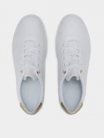 Кеды Tommy Hilfiger LEATHER CUPSOLE TRAINERS модель FW0FW05795-YBR Фото