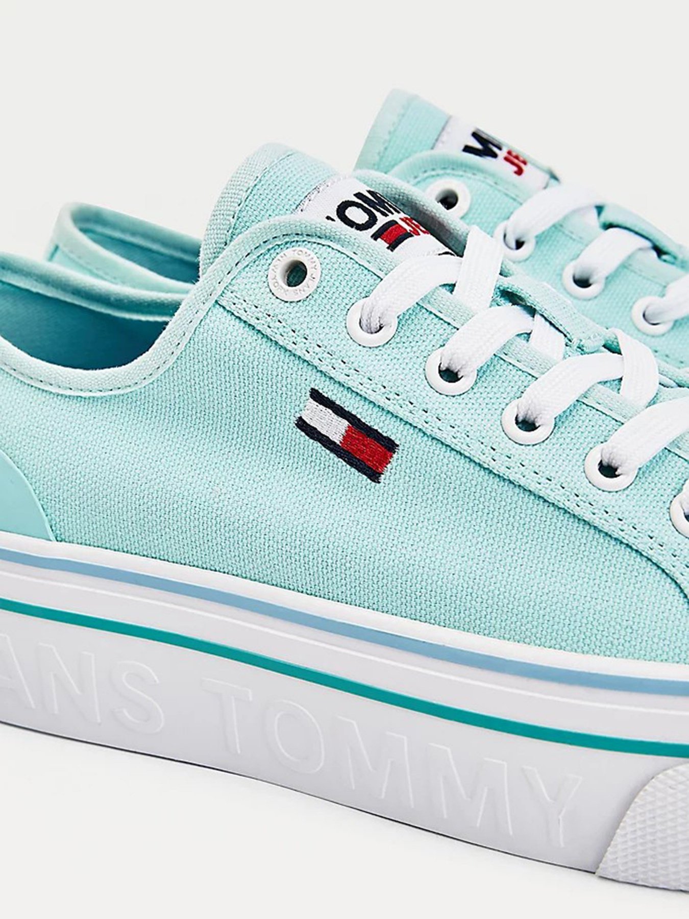 Кеды Tommy Hilfiger Flatform Vulc модель EN0EN01423-CSW Фото