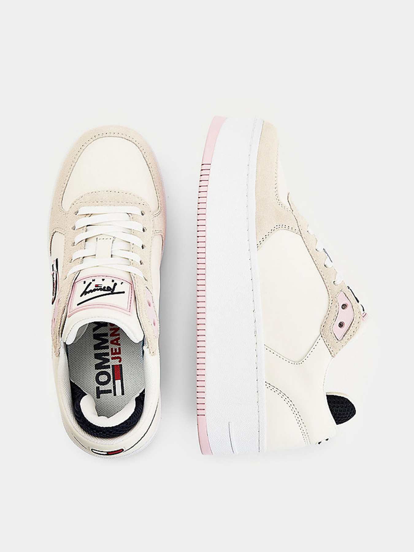 Кеди Tommy Hilfiger Iconic Flatform модель EN0EN01421-YBI Фото