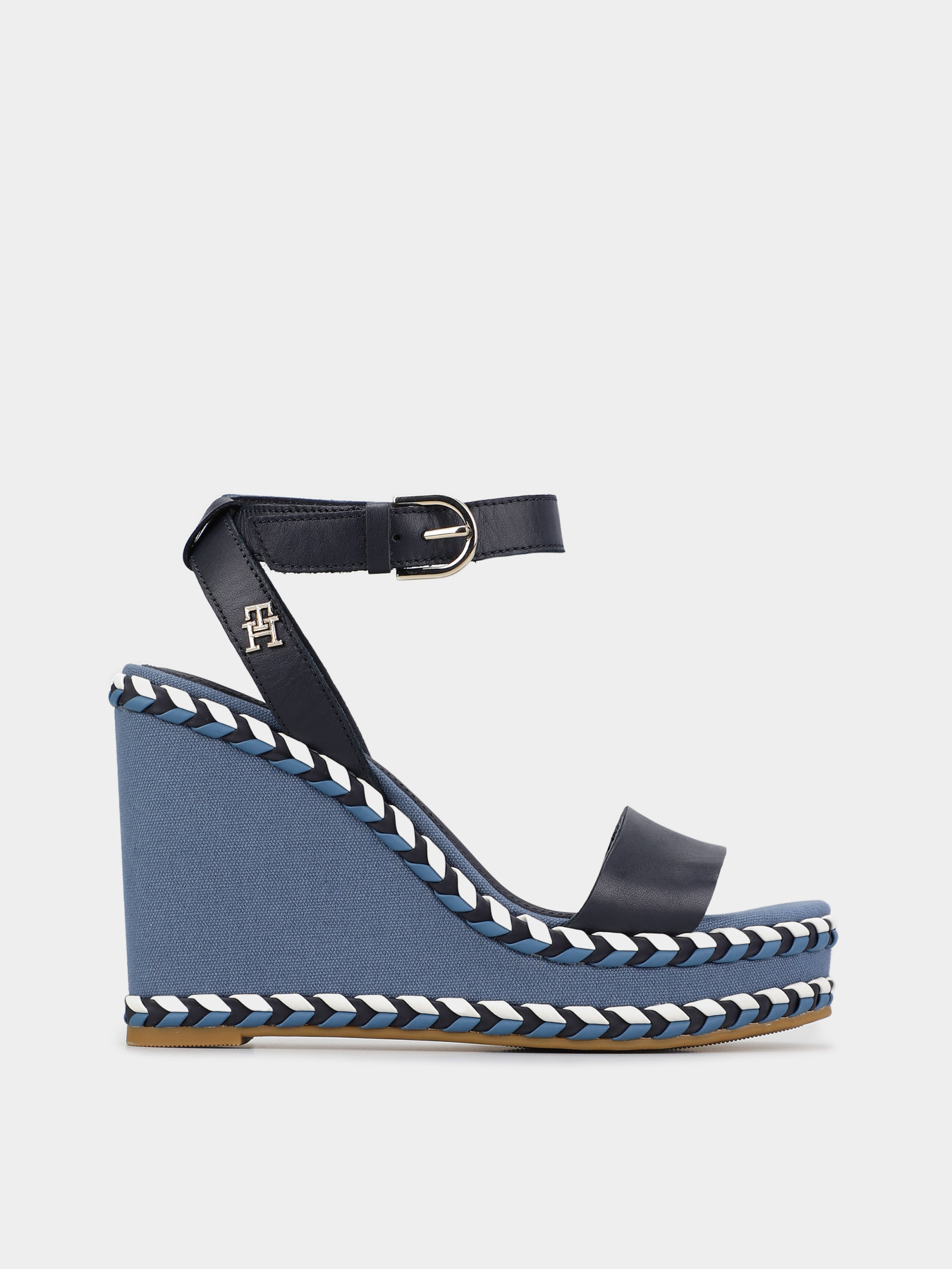 Босоніжки Tommy Hilfiger модель FW0FW07009-DW6 Босоніжки Tommy Hilfiger модель FW0FW07009-DW6 Фото
