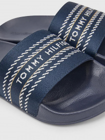Шлёпанцы Tommy Hilfiger модель FW0FW07153-DW6 Фото