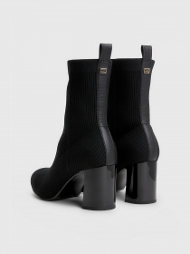 Ботинки и сапоги Tommy Hilfiger ESSENTIAL KNITTED MID HEEL ANKLE модель FW0FW07405-BDS Фото