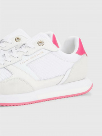 Кросівки Tommy Hilfiger ESSENTIAL MIXED TEXTURE RUNNER TRAINERS модель FW0FW07381-01S Фото