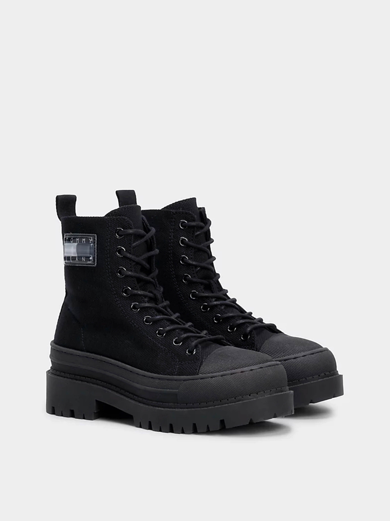 Ботинки и сапоги Tommy Hilfiger CHUNKY CLEAT CANVAS ANKLE модель EN0EN02216-BDS Фото
