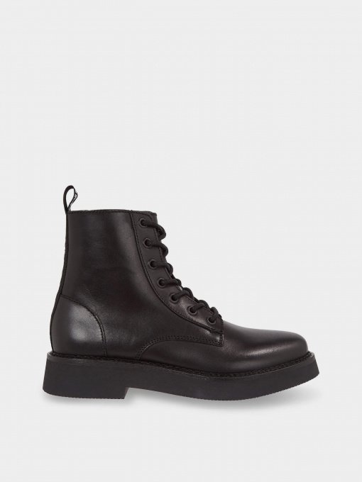 Ботинки и сапоги Tommy Hilfiger Tjw Lace Up Flat Boot модель EN0EN02310-BDS Фото