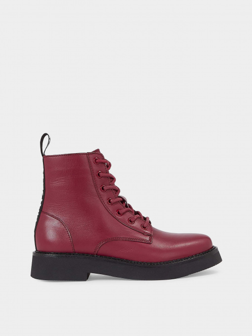 Ботинки и сапоги Tommy Hilfiger Tjw Lace Up Flat Boot модель EN0EN02310-XJS Фото