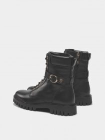 Ботинки и сапоги Tommy Hilfiger Buckle Lace Up Boot модель FW0FW06734-BDS Фото