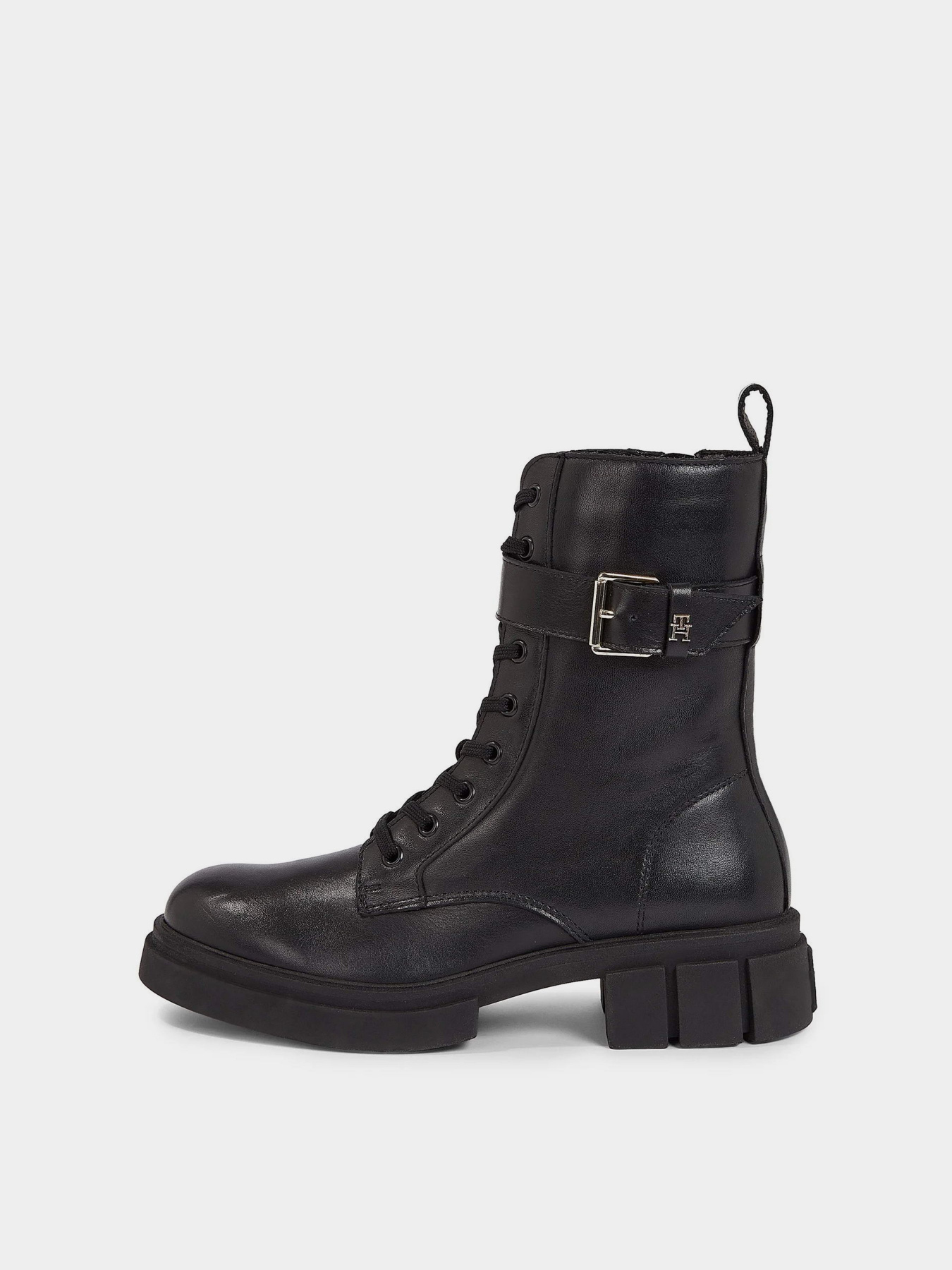 Ботинки и сапоги Tommy Hilfiger Cool Feminine Bikerboot модель FW0FW07322-BDS Фото