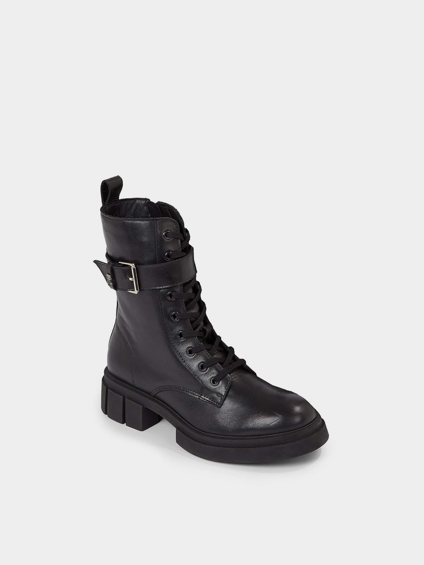 Ботинки и сапоги Tommy Hilfiger Cool Feminine Bikerboot модель FW0FW07322-BDS Фото
