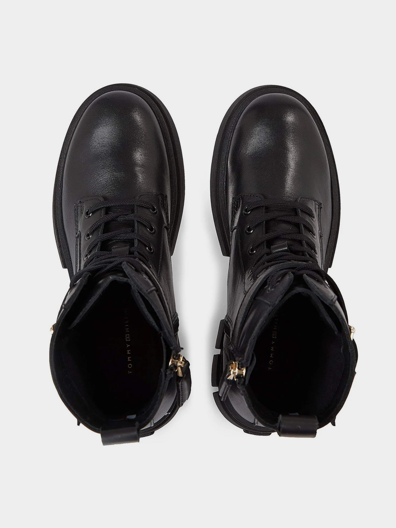 Ботинки и сапоги Tommy Hilfiger Cool Feminine Bikerboot модель FW0FW07322-BDS Фото