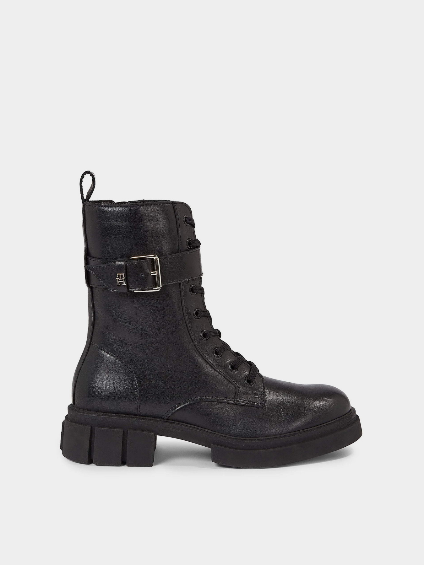 Ботинки и сапоги Tommy Hilfiger Cool Feminine Bikerboot модель FW0FW07322-BDS Фото