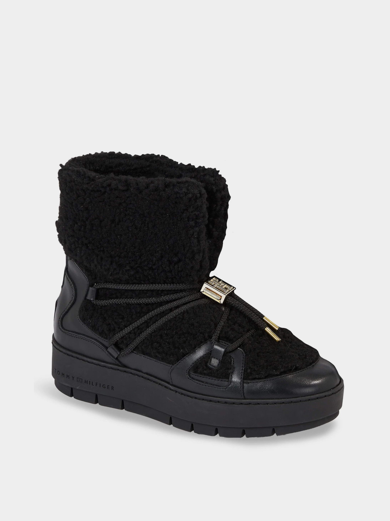 Ботинки и сапоги Tommy Hilfiger Tommy Teddy Snowboot модель FW0FW07505-BDS Фото