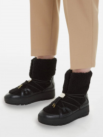 Ботинки и сапоги Tommy Hilfiger Tommy Teddy Snowboot модель FW0FW07505-BDS Фото