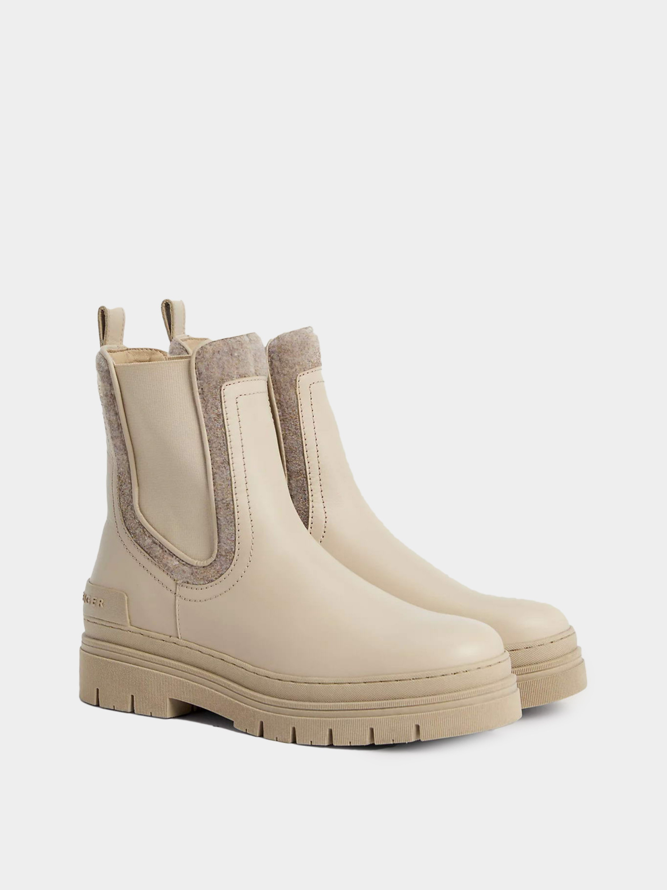 Ботинки и сапоги Tommy Hilfiger Flat Ankle Boots Abo Merino модель FW0FW07655-ABO Фото