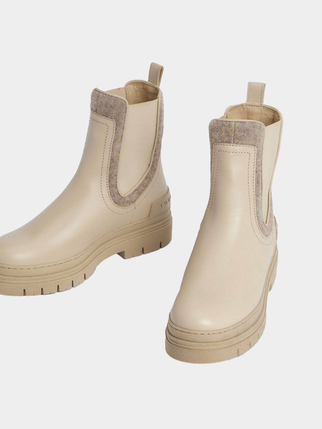 Ботинки и сапоги Tommy Hilfiger Flat Ankle Boots Abo Merino модель FW0FW07655-ABO Фото