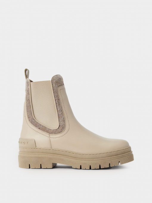 Ботинки и сапоги Tommy Hilfiger Flat Ankle Boots Abo Merino модель FW0FW07655-ABO Фото