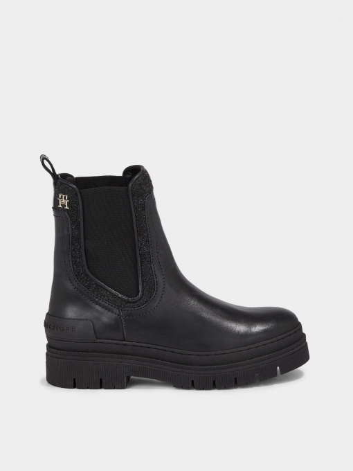 Ботинки и сапоги Tommy Hilfiger Flat Ankle Boots Abo Merino модель FW0FW07655-BDS Фото