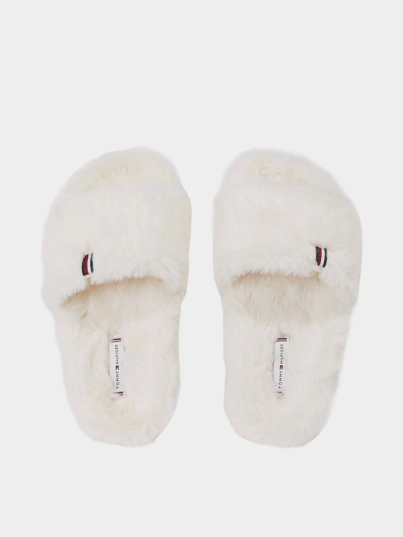 Тапки Tommy Hilfiger Faux Fur Slipper Slides модель FW0FW07663-YBH Тапки Tommy Hilfiger Faux Fur Slipper Slides модель FW0FW07663-YBH Фото
