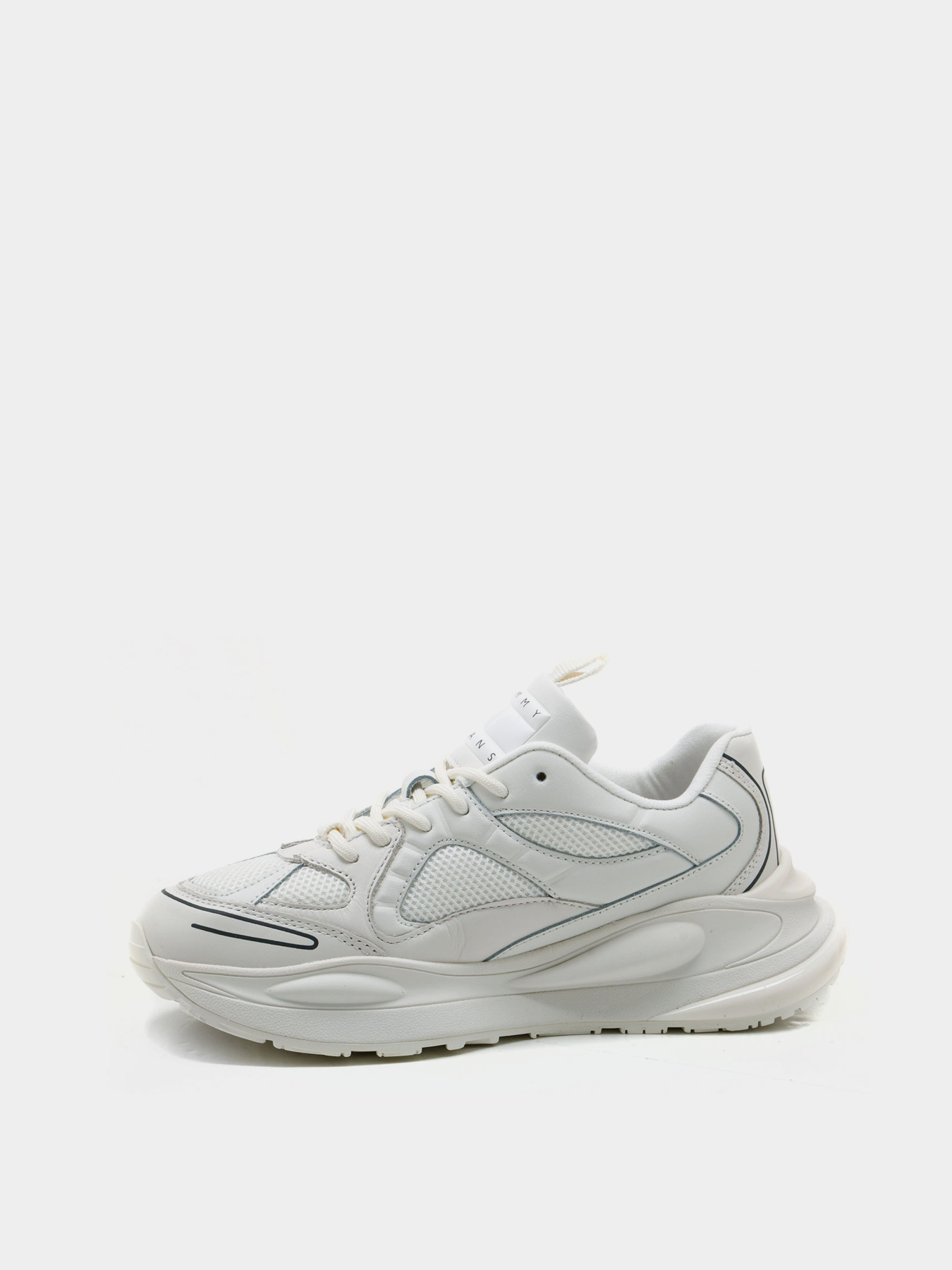 Кросівки Tommy Hilfiger Leather Chunky Sole Runner Trainers модель EN0EN02247-YBL Фото