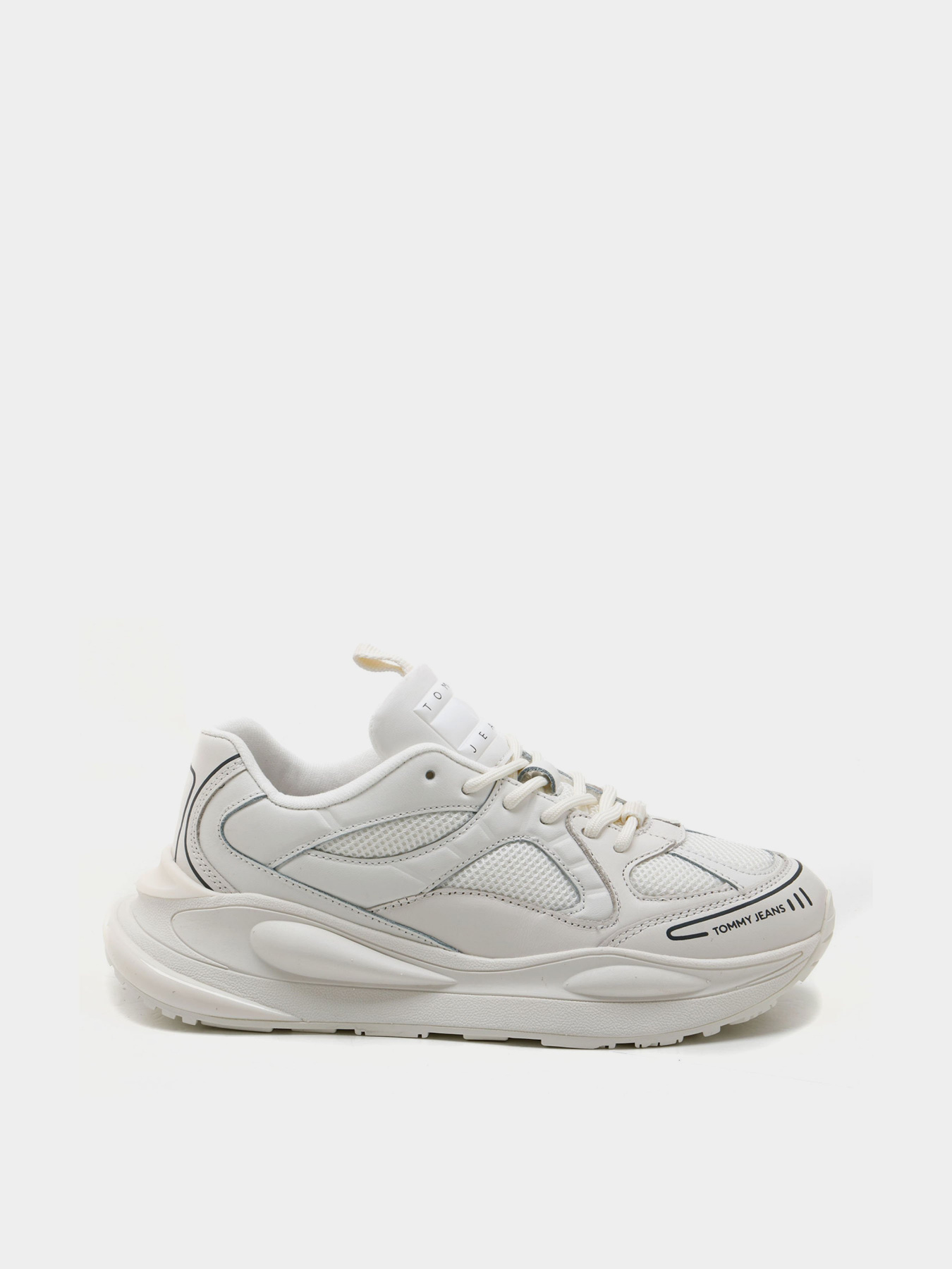 Кросівки Tommy Hilfiger Leather Chunky Sole Runner Trainers модель EN0EN02247-YBL Фото