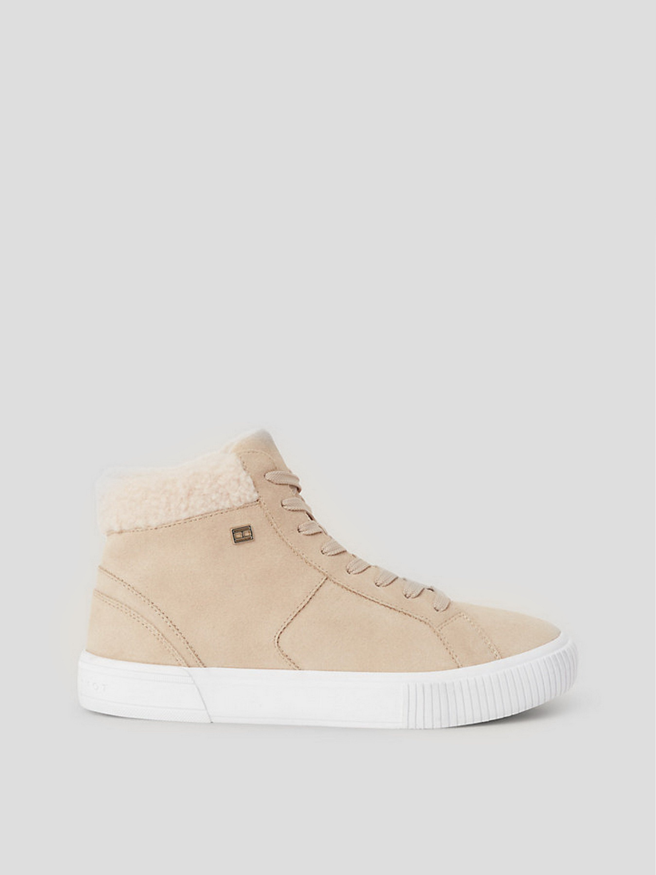 Ботинки и сапоги Tommy Hilfiger Suede High-Top Trainers модель FW0FW07549-ABO Ботинки и сапоги Tommy Hilfiger Suede High-Top Trainers модель FW0FW07549-ABO Фото